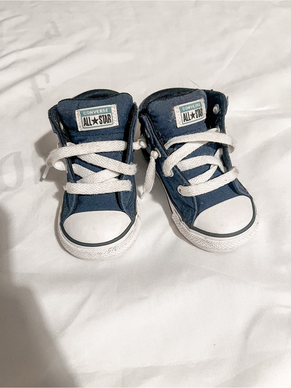 Converse Toddler All Star Navy High-Top Sneakers Size 6